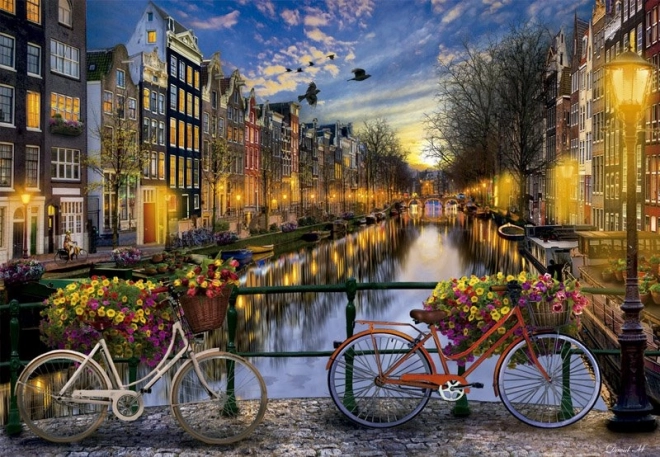 EDUCA Puzzel Romantisch Amsterdam 2000 stukjes