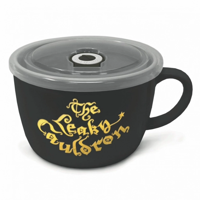 Ceramic Bowl with Lid HP The Leaky Cauldron