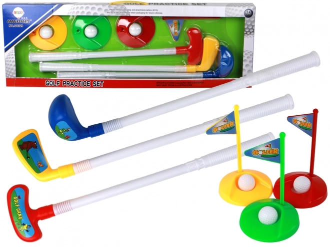 Mini plastic golfset voor kinderen ks12