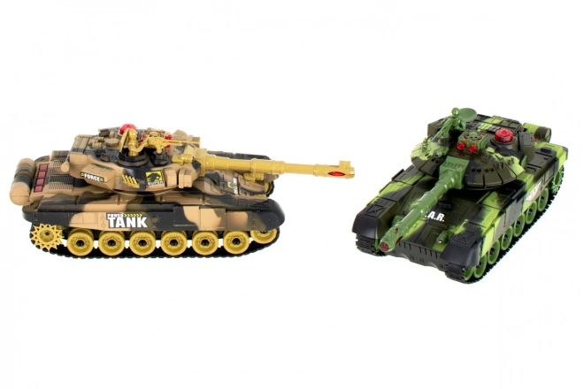 Set van RC T90 tanks op afstandsbediening