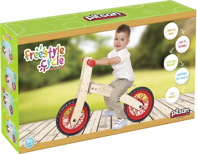 Pilsan Freestyle rode kinderloopfiets
