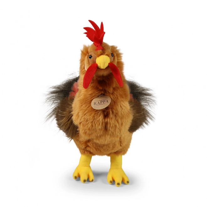 Plush Standing Rooster 33 cm Eco-Friendly