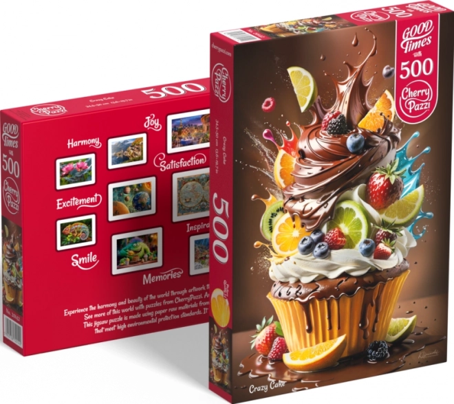 Puzzel Gekke Taart 500 stukjes