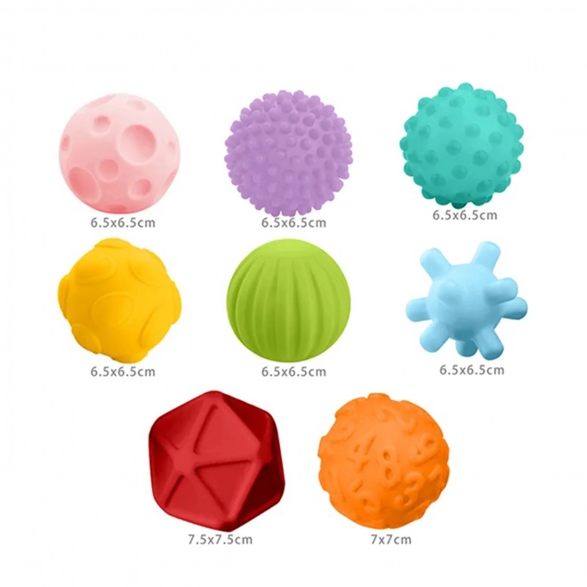 Ballons sensoriels pour les tout-petits ensemble de 8 pièces