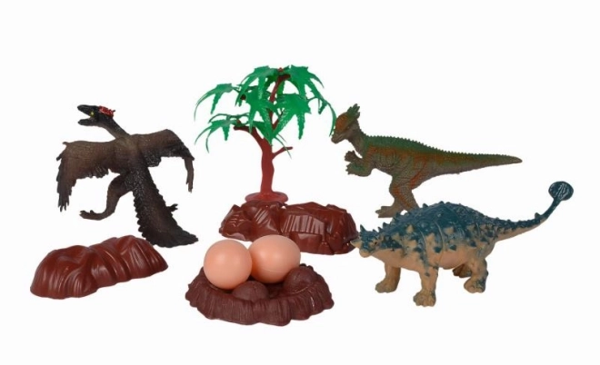 Dino ei met accessoires, 3 soorten, DP6