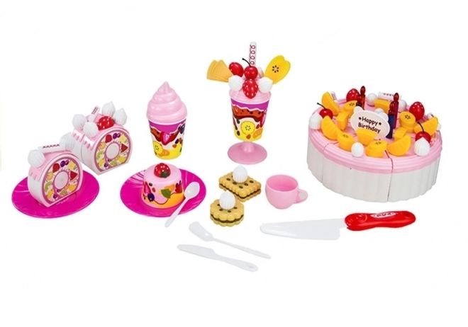 Set verjaardagstaart met klittenband Desserts