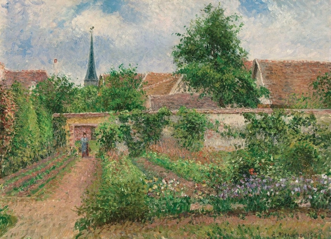 EUROGRAPHICS puzzle Le potager à Éragny, 1000 pièces