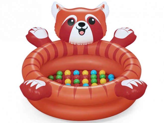Red Panda Ball Pit with Balls