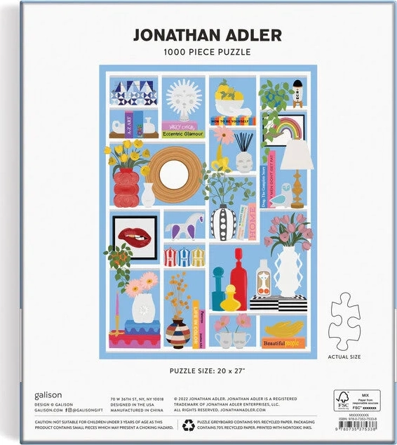 GALISON Puzzel Jonathan Adler - Shelfie 1000 stuks