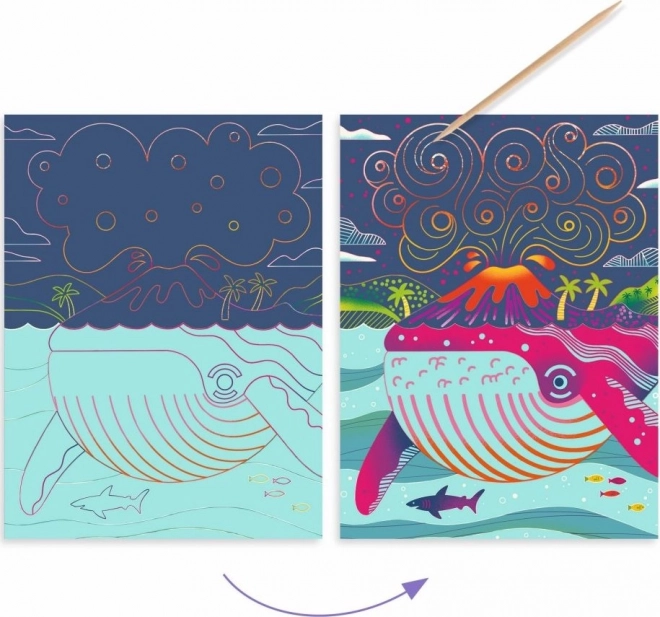Djeco krabbelplaatjes: Op zee
