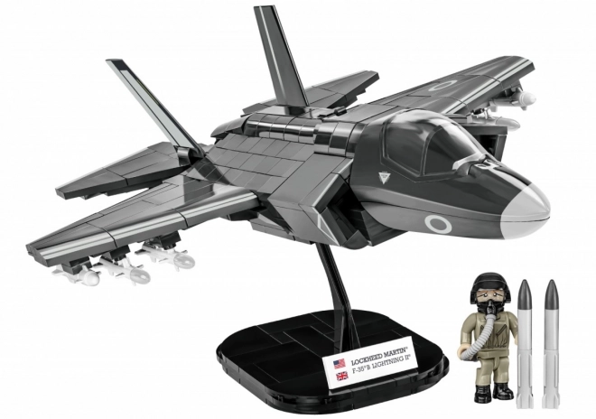 F-35B Lightning II Fighter Jet Model from Bricks