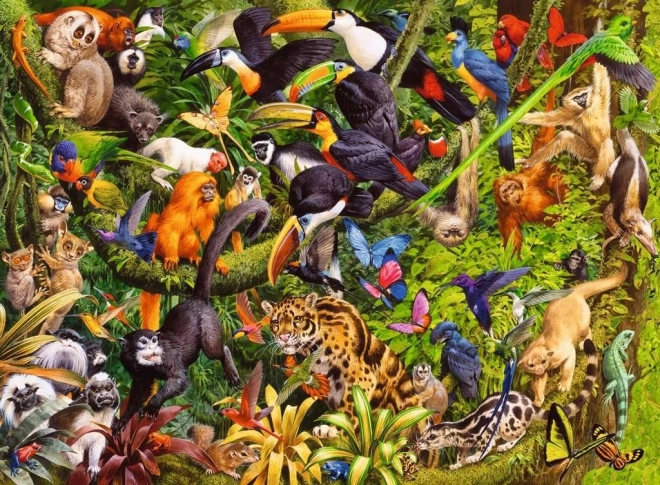 Ravensburger Puzzle Tropischer Regenwald XXL 200 Teile