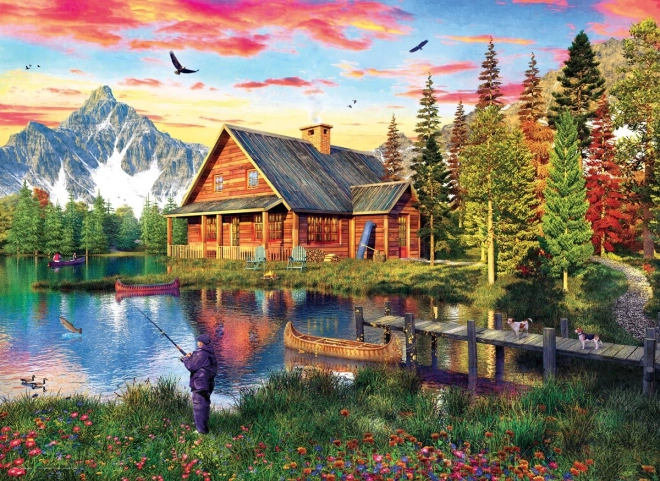 Puzzle EUROGRAPHICS Fisherman’s Cabin 1000 pieces