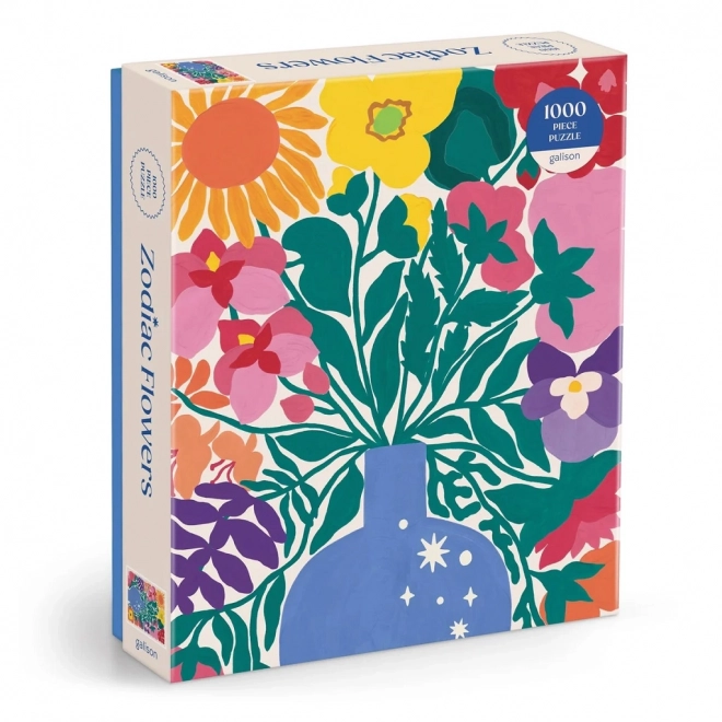 Puzzel Bloemen van de Dierenriem 1000 stukjes