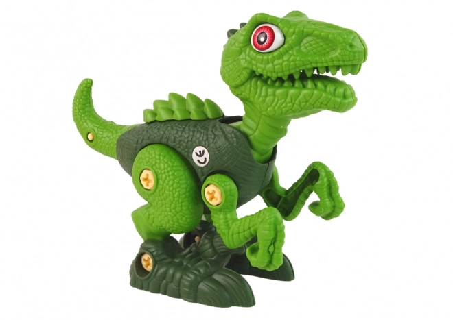 Dinosaurus uit elkaar halen DIY groen