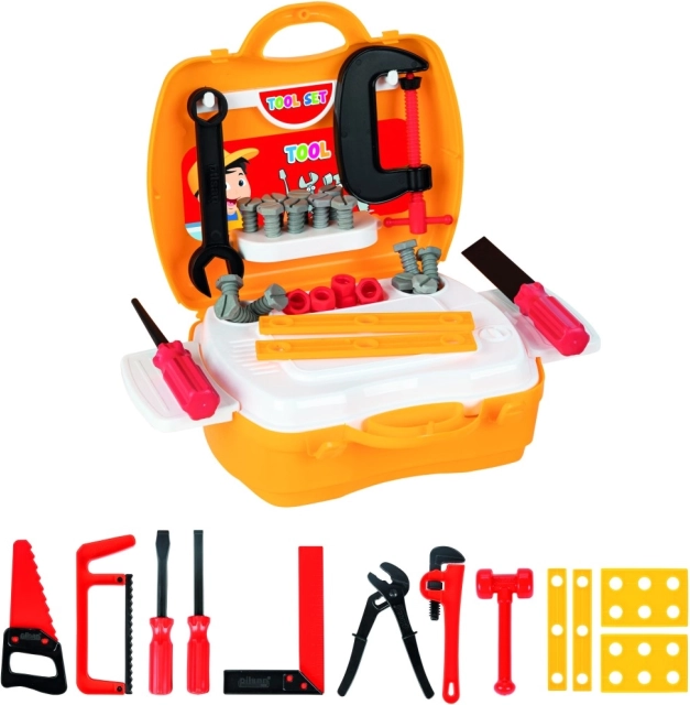 Tool Set in Portable Case for Little Repairers