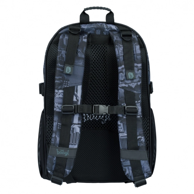Set scolaire BAAGL Core Technic : sac à dos, trousse, sac
