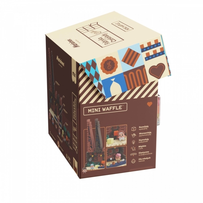 Bouwpakket Mini Waffle - Wedel Chocoladefabriek, 230 stukken
