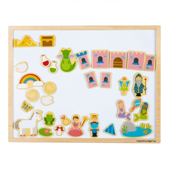 Bigjigs Toys Houten Magnetisch Bord