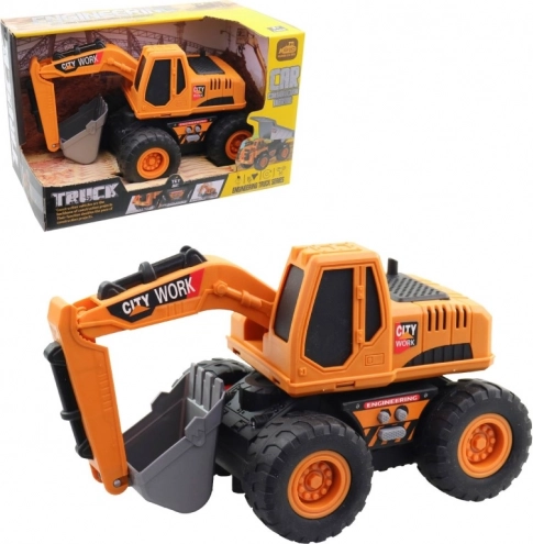 Children's working machine on batteries 22 cm