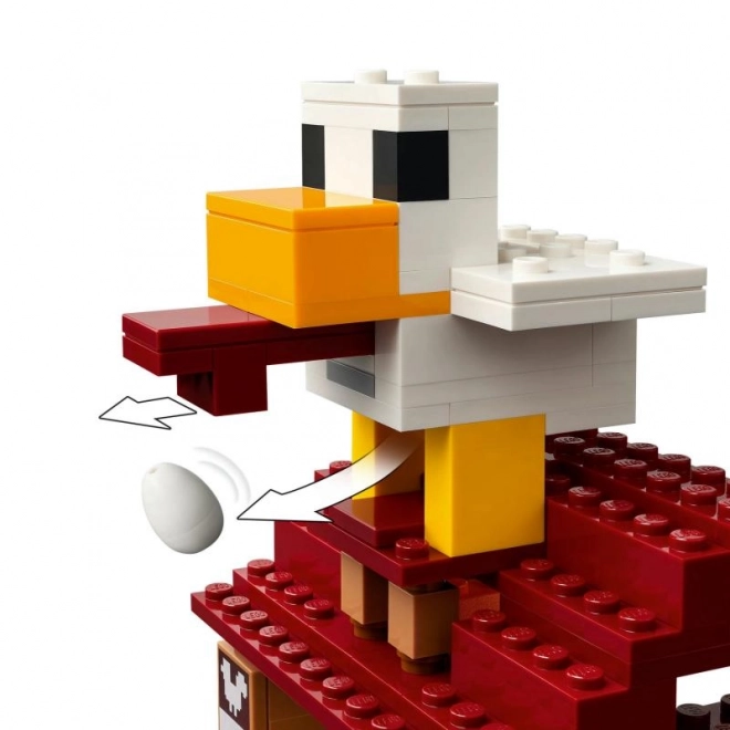 Lego Minecraft Ghast Balloon Attack Set