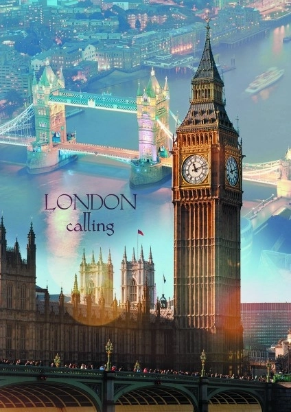 Puzzel Londen bij zonsopgang 1000 stukjes
