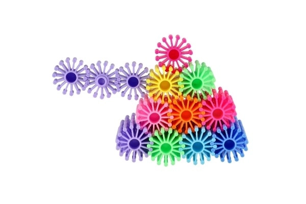 Colorful Building Set Gears – 60 pcs