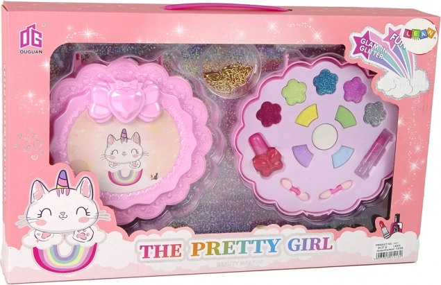 Complete set for little makeup artists
