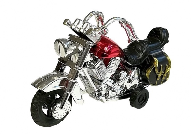 Set van motorfietsen met wind-op mechanisme, 4 stuks