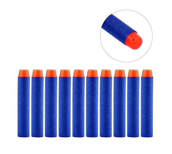 Compatibele NERF-schuimkogels 10 stuks 7,2cm