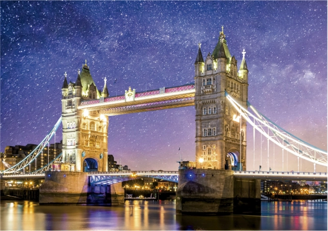 Lichtgevende puzzel Tower Bridge in Londen 1000 stukjes
