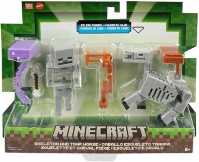 Minecraft figure Ravager and Raid 2-pack