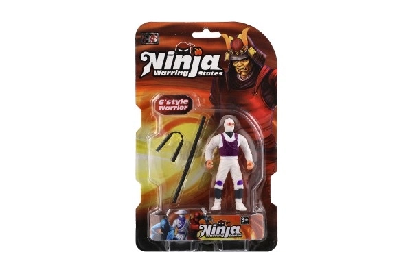 Ninja-Figur mit Zubehör 10 cm