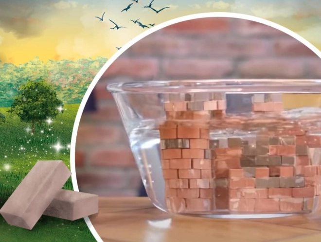 BRICK TRICK Verpakking korte bakstenen - 40 stuks