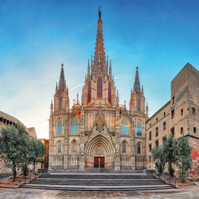 Wall Calendar Barcelona 2026, 30 x 30 cm