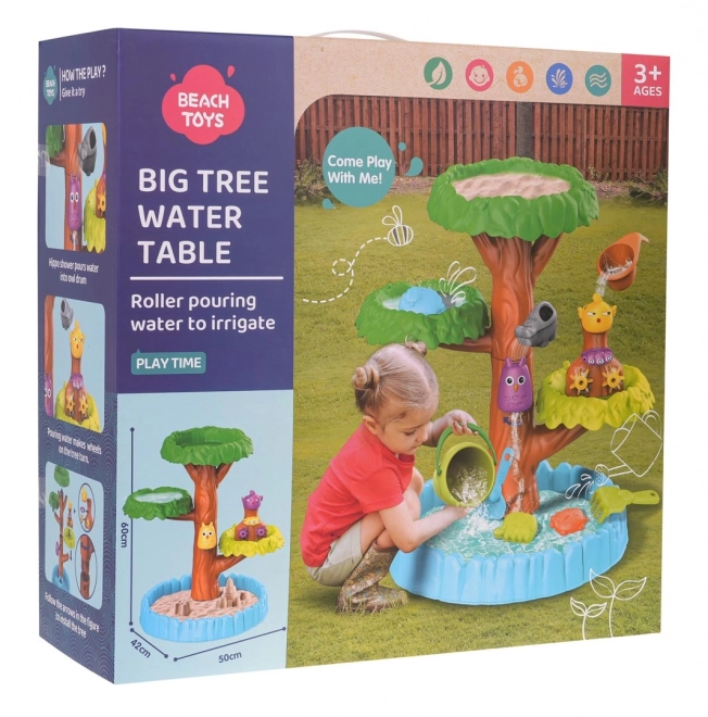 Set MEGA zandbak met waterfunctie