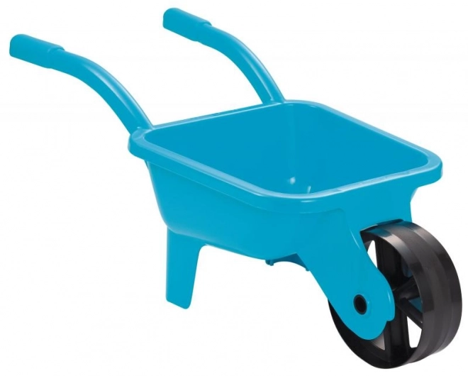 Tuin kruiwagen van kunststof, geel / blauw