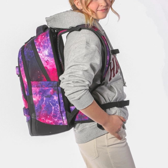 Set Baagl Galaxy: rugzak, etui, zak, sporttas