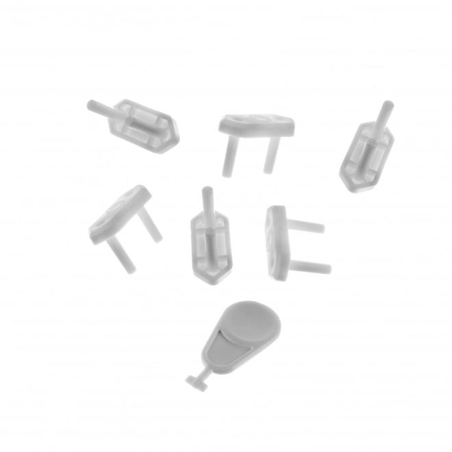 Stopcontactbeveiliging 6 stuks, wit
