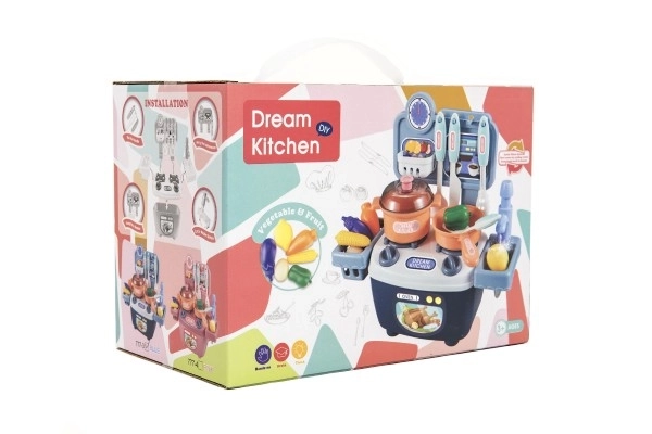 Keukentje met accessoires voor kinderen