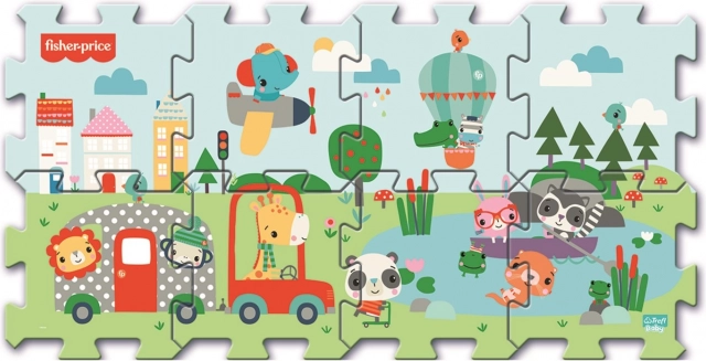Puzzle en mousse avec sourire FISHER-PRICE