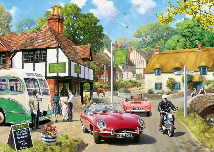 Ravensburger puzzle On the Road 1000 pieces