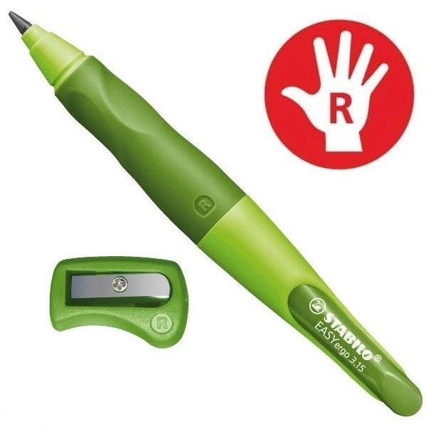 STABILO EASYergo potlood voor rechtshandigen 3,15 mm groen