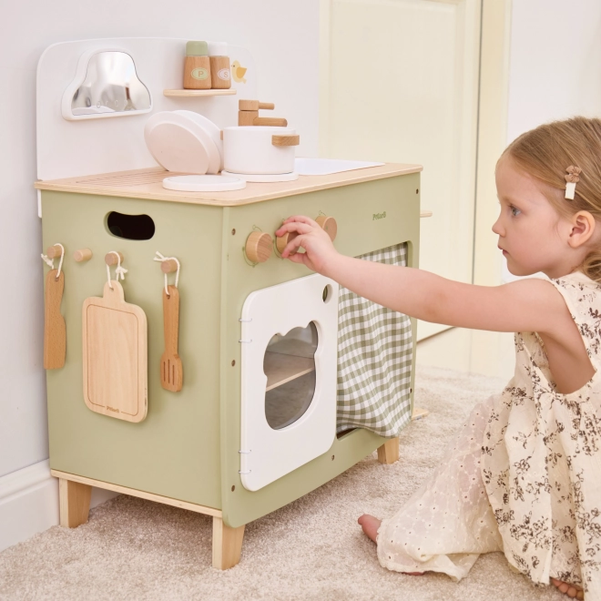 Wooden Kitchen Playset