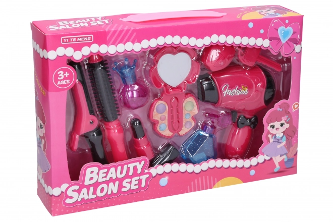Cosmetica set met föhn 13cm