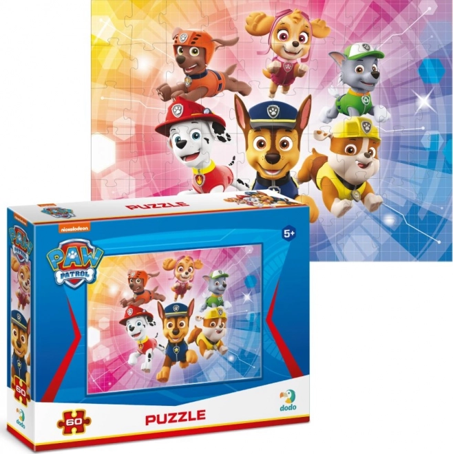 Puzzle Paw Patrol: Super Team 60 Teile