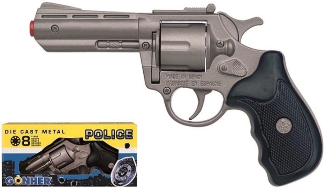 Metal Police Revolver GONHER