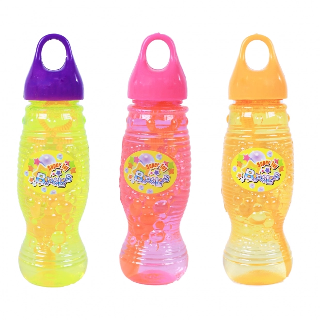 Bellenblaas fles 3 kleuren
