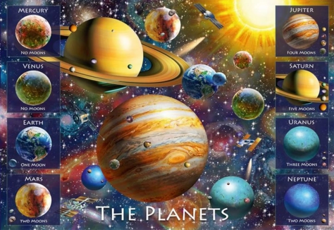 Puzzle Ravensburger Planeten 100 Teile
