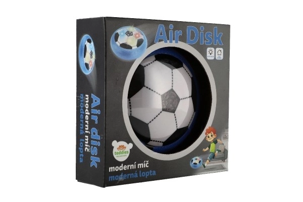Zwevende voetbal Air Disk met lichten